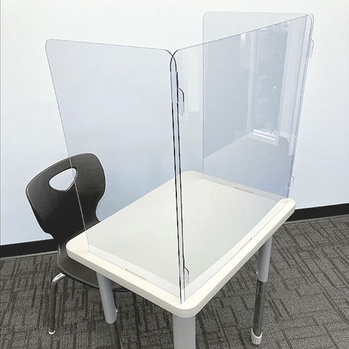 Séparateur de bureau sur bureau - SEDS252415PC - Allied - en polycarbonate / de protection / transparent