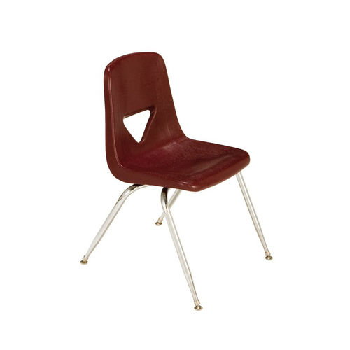 Chaise contemporaine - SC120  - SCHOLAR CRAFT - d'intérieur / en polyéthylène / avec piètement en métal