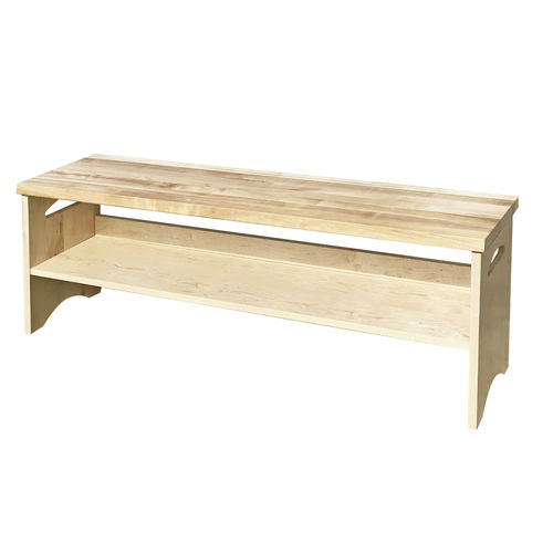 Banc contemporain - AB-4812 - DIVERSIFIED WOODCRAFTS - en érable / pour école