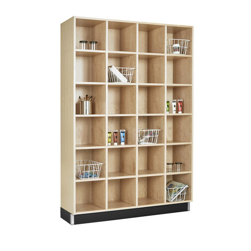 Bibliothèque contemporaine - CUBBY - DIVERSIFIED WOODCRAFTS - pour école / en chêne / en contreplaqué