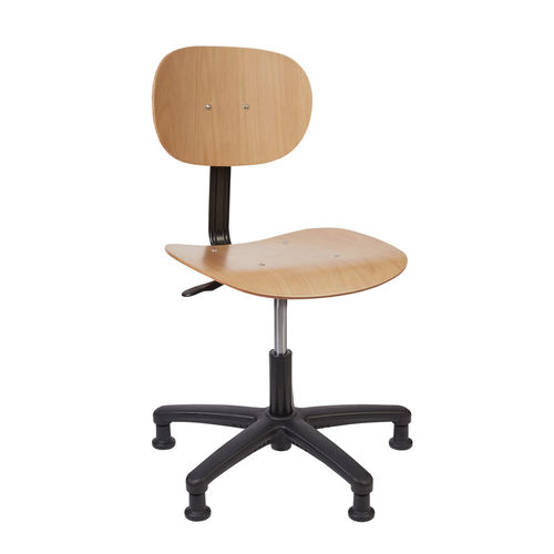 Chaise contemporaine - SE-WB4D - DIVERSIFIED WOODCRAFTS - d'intérieur / en érable / avec piètement en nylon