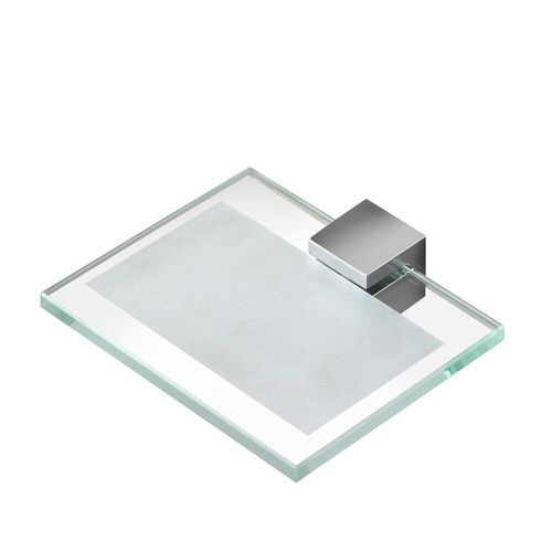 Porte-savon mural - 917543-02 - Geesa - en métal / en verre / pour hôtel