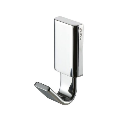 Patère contemporaine - 918413-02 - Geesa - en métal chromé / simple / double