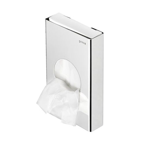 Distributeur de sachets hygiéniques mural - 91122 - Geesa - manuel / en inox / professionnel