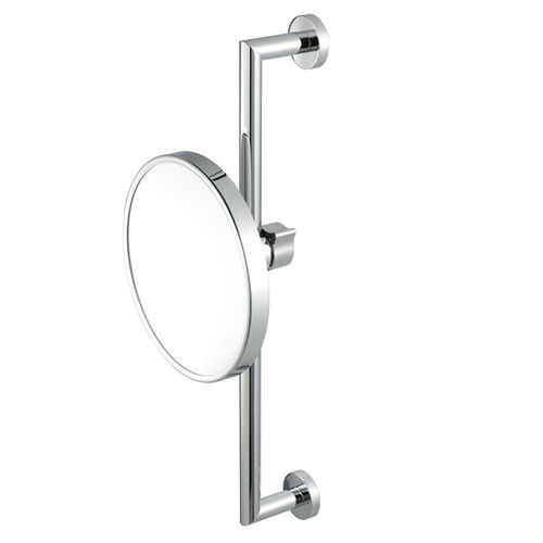 Miroir de salle de bain mural - 911096 - Geesa - contemporain / rond / en métal chromé