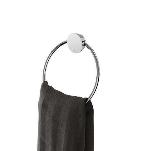 Porte-serviettes en anneau - 917204-02 - Geesa - mural / en chrome / poli