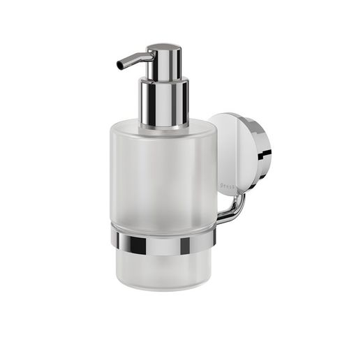 Distributeur de savon professionnel - 917216-02 - Geesa - mural / en chrome / manuel