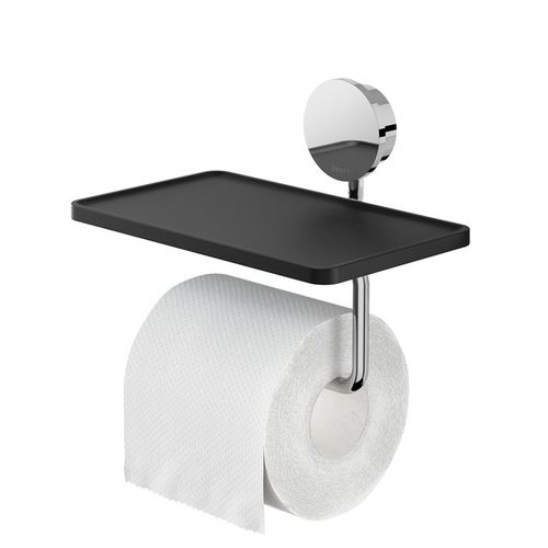 Porte-rouleau WC mural - 917224-02 - Geesa - en métal chromé / poli / professionnel