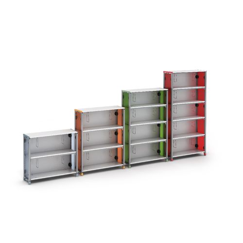 Rayonnage pour école - INFORMATION COMMONS - PARAGON FURNITURE INC - pour archives / cantilever / en métal