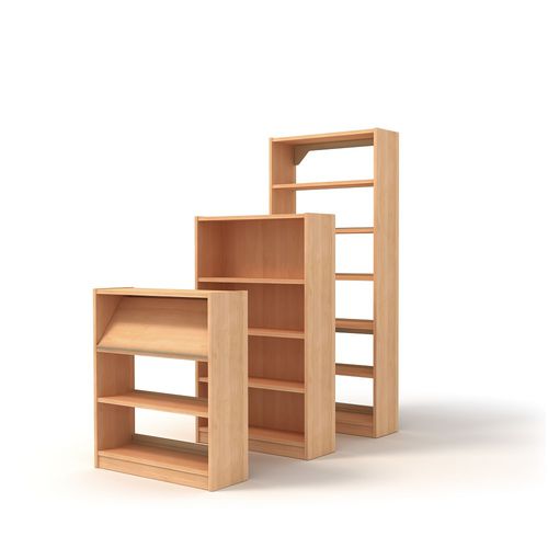 Bibliothèque contemporaine - INFINITY - PARAGON FURNITURE INC - pour école / en mélaminé
