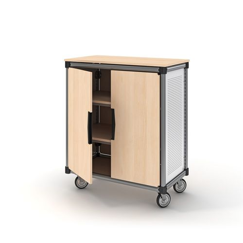 Armoire de classement basse - INFORMATION COMMONS - PARAGON FURNITURE INC - en acier / en mélaminé / avec porte battante