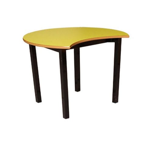 Table d'enseignement contemporaine - ambic educational - en stratifié / en MDF / avec piètement en métal