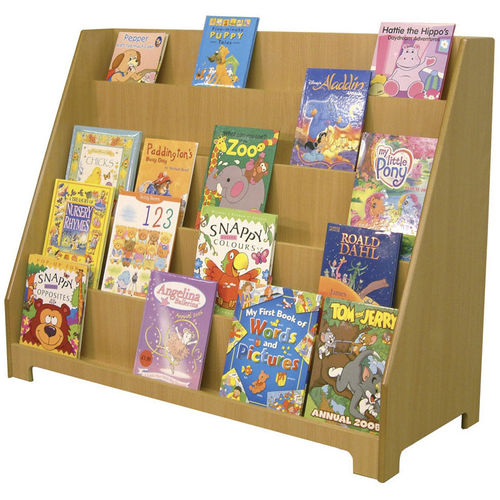 Bibliothèque basse - FACE SLOPING - ambic educational - de style / pour école / pour crèche