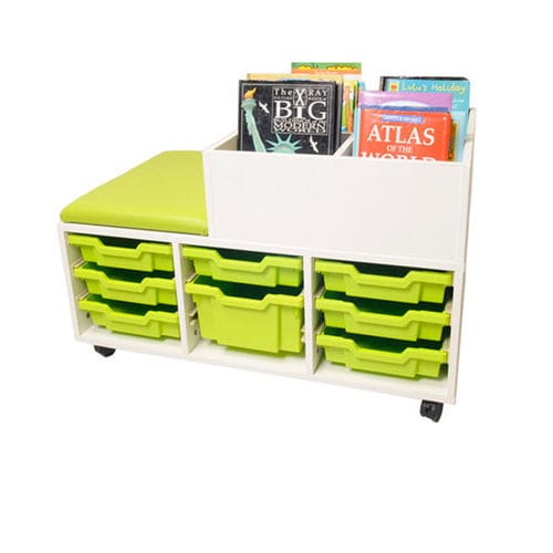 Meuble de stockage mobile - KINDERBOX - ambic educational - à roulettes / pour école / pour crèche