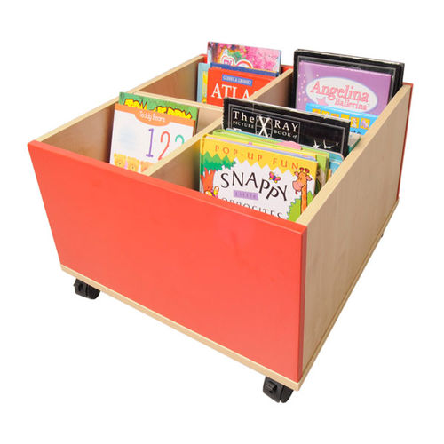 Meuble de rangement à roulettes - KINDERBOX - ambic educational - pour bureau / pour école / pour bibliothèque