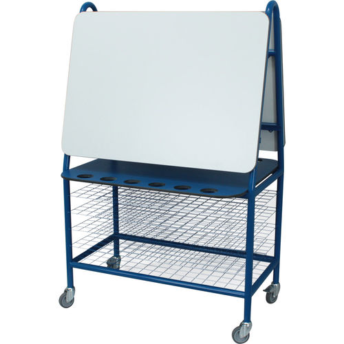 Tableau blanc - ART EASEL - ambic educational - en îlot / MDF / stratifié