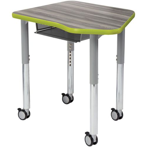 Table d'enseignement contemporaine - JUNCTION DESK® - Academia furnitures industries - en acier / en stratifié haute pression / avec piètement en acier