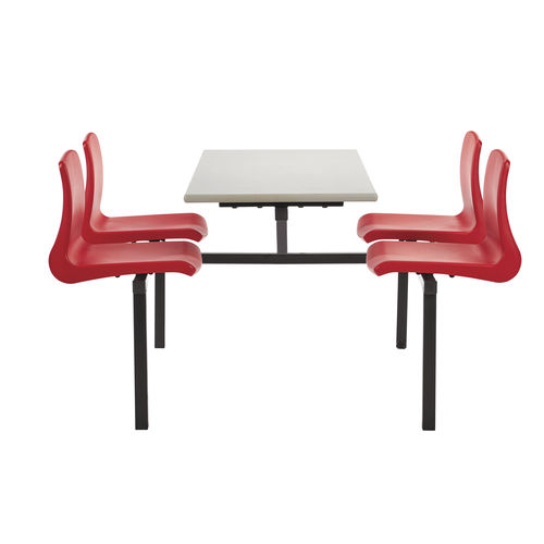 Ensemble table et chaises contemporain - CANTEEN & NP - metalliform - d'intérieur / en bois / rectangulaire