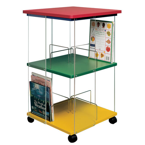 Bibliothèque à roulettes - GOPAK - contemporaine / en plastique