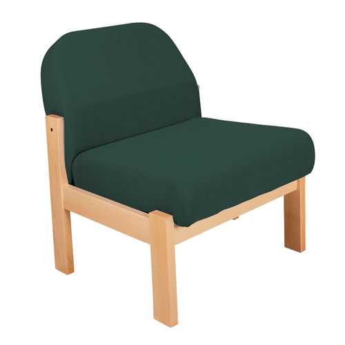 Chauffeuse contemporaine - DELUXE - GOPAK - en tissu / en bois / avec coussin amovible