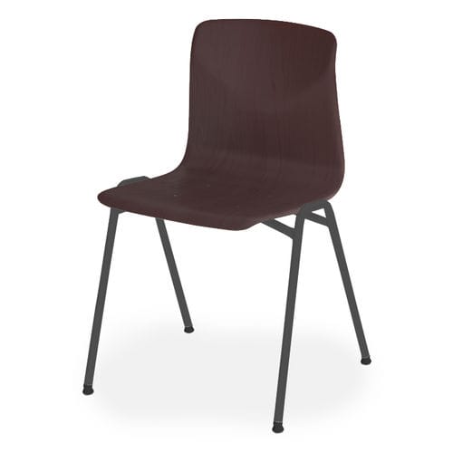 Chaise contemporaine - PAGHOLZ - GOPAK - d'intérieur / en placage de bois / empilable