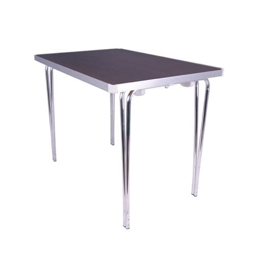Table contemporaine - ECONOMY  - GOPAK - en stratifié / en plastique / avec piètement en aluminium