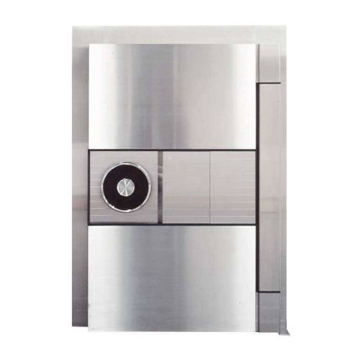 Porte avec serrure renforcée - E3180 - Kumahira - d'intérieur / en métal / battante