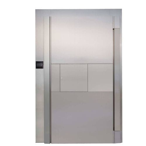 Porte avec serrure renforcée - HE2100 - Kumahira - d'intérieur / en métal / battante