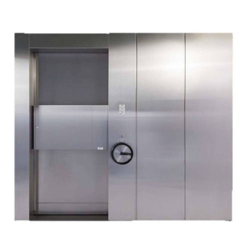 Porte d'intérieur - SE2110WB - Kumahira - en métal / battante / blindée