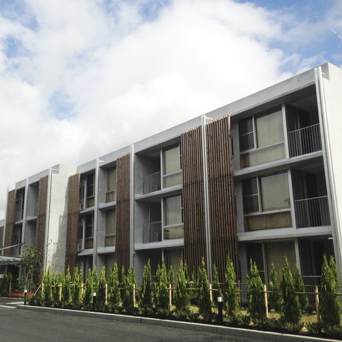 Tuyau de descente des eaux pluviales en aluminium anodisé - ROUND - INOUE SHOJI Co., Ltd. - recyclable