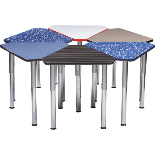 Table contemporaine - COLLABORATIVE  - Columbia - en MDF / en HPL / en nylon