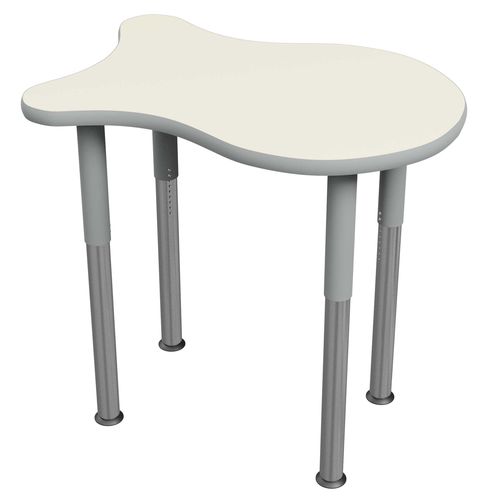 Table contemporaine - GALAXY GOLDFISH - Columbia - en MDF / en HPL / avec piètement en métal