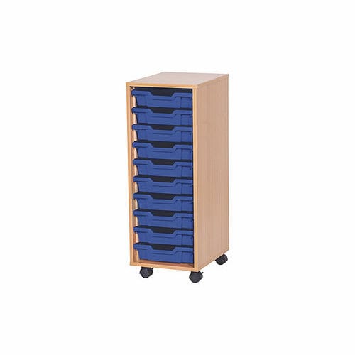 Caisson de bureau en bois - A11037 - WILLOWBROOK Education - en plastique / à roulettes