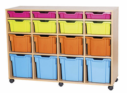 Boîte de rangement en plastique - A14057  - WILLOWBROOK Education