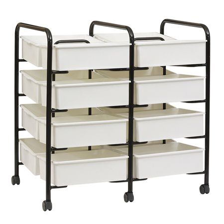 Chariot de stockage - RE-B60 - BATGER - professionnel / de bureau / en métal