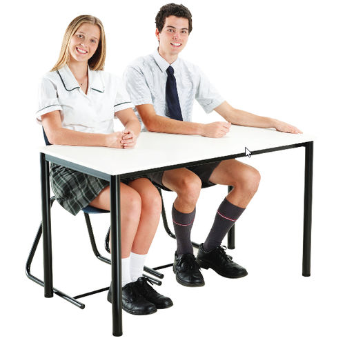 Bureau de style - OXFORD - BATGER - en stratifié / en acier / 4 pieds
