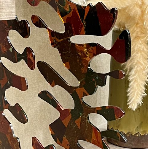 Panneau décoratif d'ameublement - Wave - Duco - pour agencement intérieur / léger / acrylique