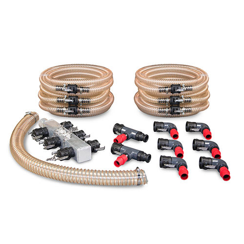Tuyau flexible d'aspiration - C25 - CORROVENTA DESHUMIDIFICATION