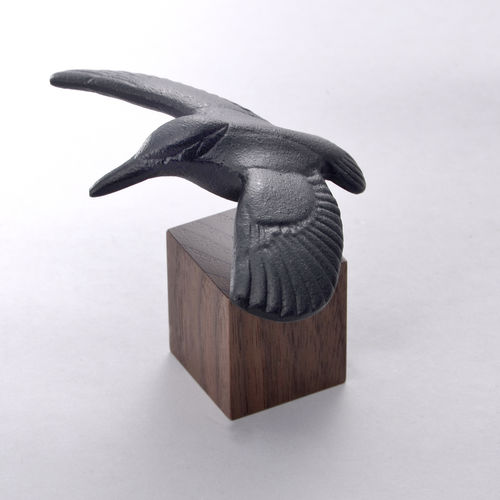 Sculpture en fonte - TR-04 - Chushin Kobo Co., Ltd. - verte / noire / jaune