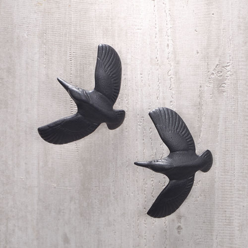 Sculpture en fonte - TR-10 - Chushin Kobo Co., Ltd. - murale / verte / noire
