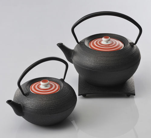 Théière en porcelaine - Rikyu - Chushin Kobo Co., Ltd. - en fonte