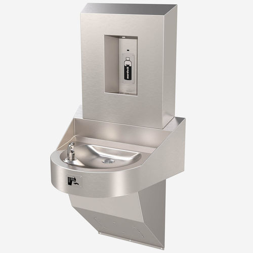 Fontaine à eau avec commande électronique - M-DFBF Series - murdock - pour personnes à mobilité réduite / sans contact / murale