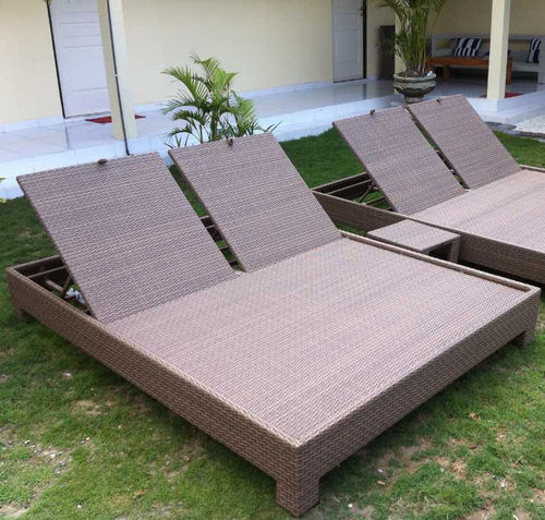 Bain de soleil contemporain - DIDU  - Beach Concept - en fibres synthétiques / de plage / professionnel