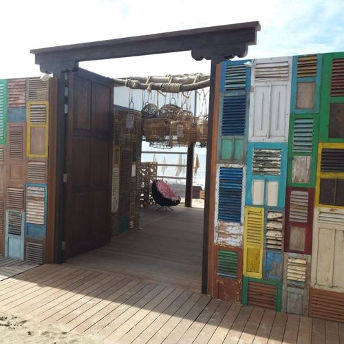 Panneau décoratif d'ameublement - PERSIENNES RECYCLEE - Beach Concept - de construction / mural / pour meuble