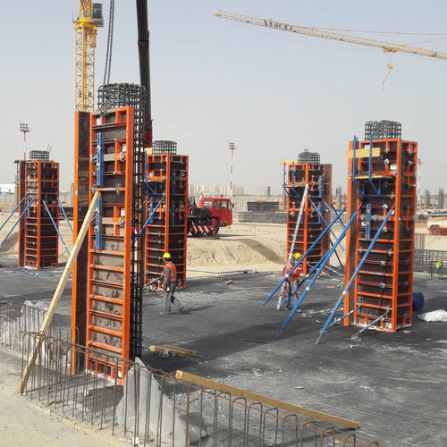Coffrage modulaire - RAPIDO - OZLER Formwork - circulaire / poteau / réutilisable