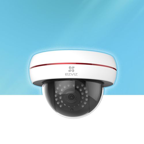 Caméra de sécurité IP - C4S - EZVIZ - dôme / apparente / d'extérieur