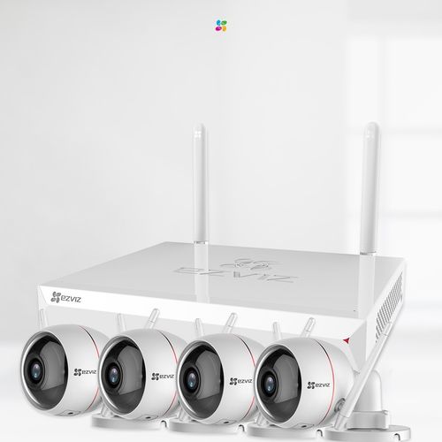 Système de sécurité - EZWIRELESS KIT - EZVIZ