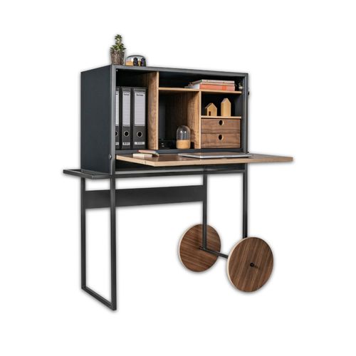 Meuble secrétaire contemporain - THE FREE SPIRIT - Sobocan - en contreplaqué / en bouleau / en métal