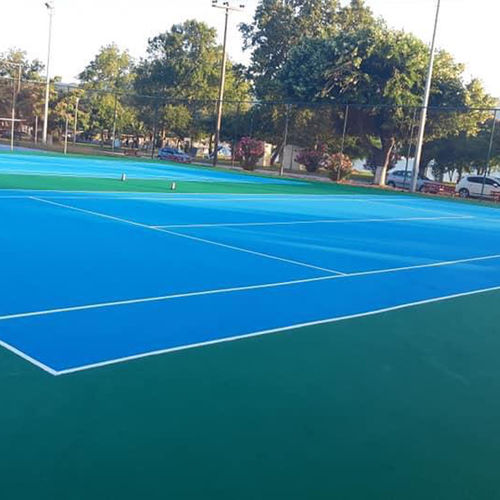 Enduit de protection - ELASTOTURF TOP - KDF - Sports Flooring Production - de déshumidification / extérieur / pour sol