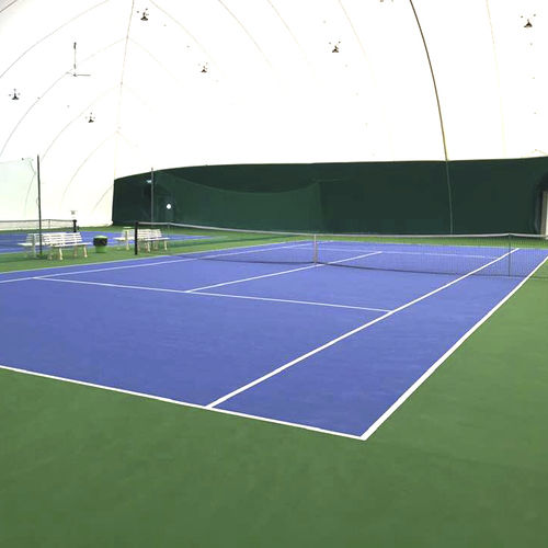 Sol sportif d'intérieur - WET-POUR POLYFLEX AEL-IN - KDF - Sports Flooring Production - en acrylique / pour terrain de sport / pour activité sportive